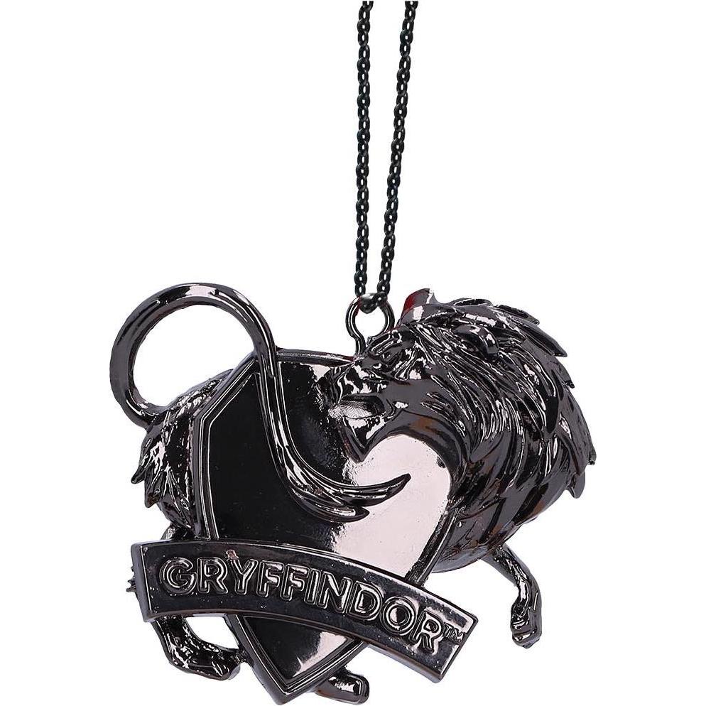 Nemesis Now, Christbaumschmuck, Harry Potter décoration sapin Gryffindor Crest (Silver) 6 cm (1 -teilig)