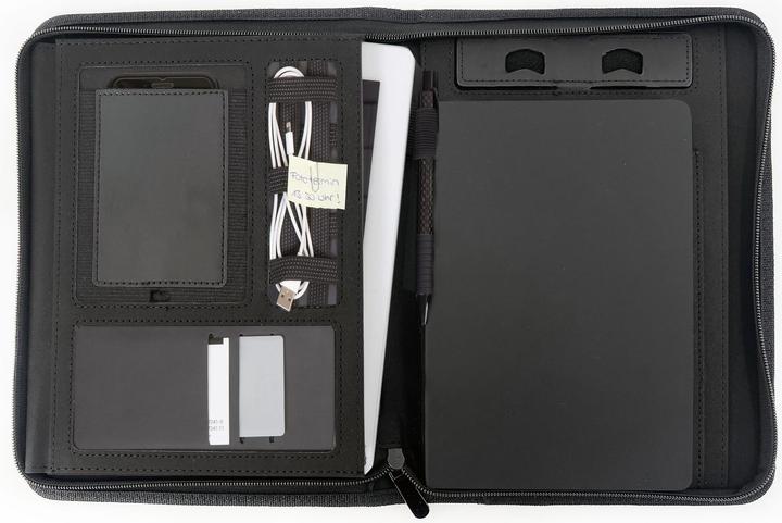 Produktbild Lightpak Schreibmappe A5 anthrazit (A5, 1 x)