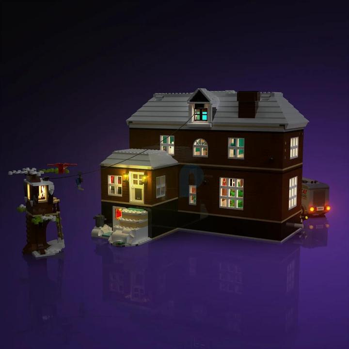 Actual product image Light my bricks LMB 2.0 LED light set for LEGO 21330 Home Alone
