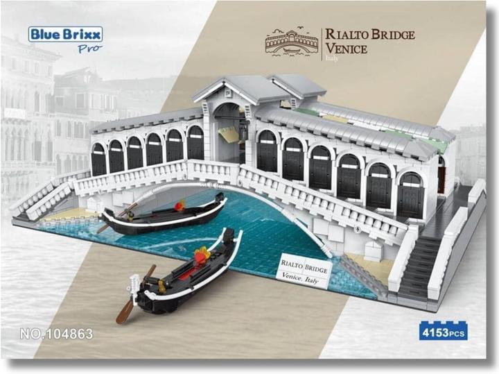 Actual product image BlueBrixx-Pro Rialto Bridge, Venice