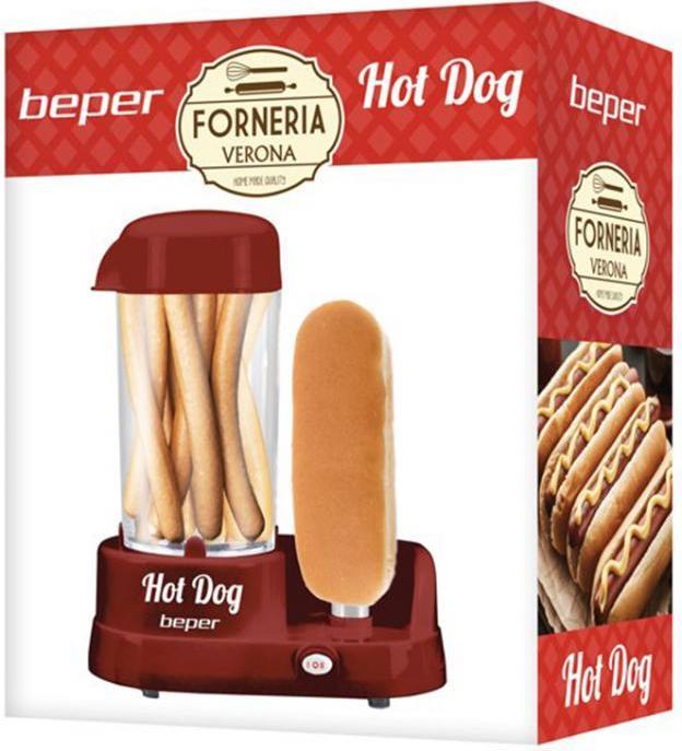 Actual product image Beper P101CUD501 Hot Dog Maschine