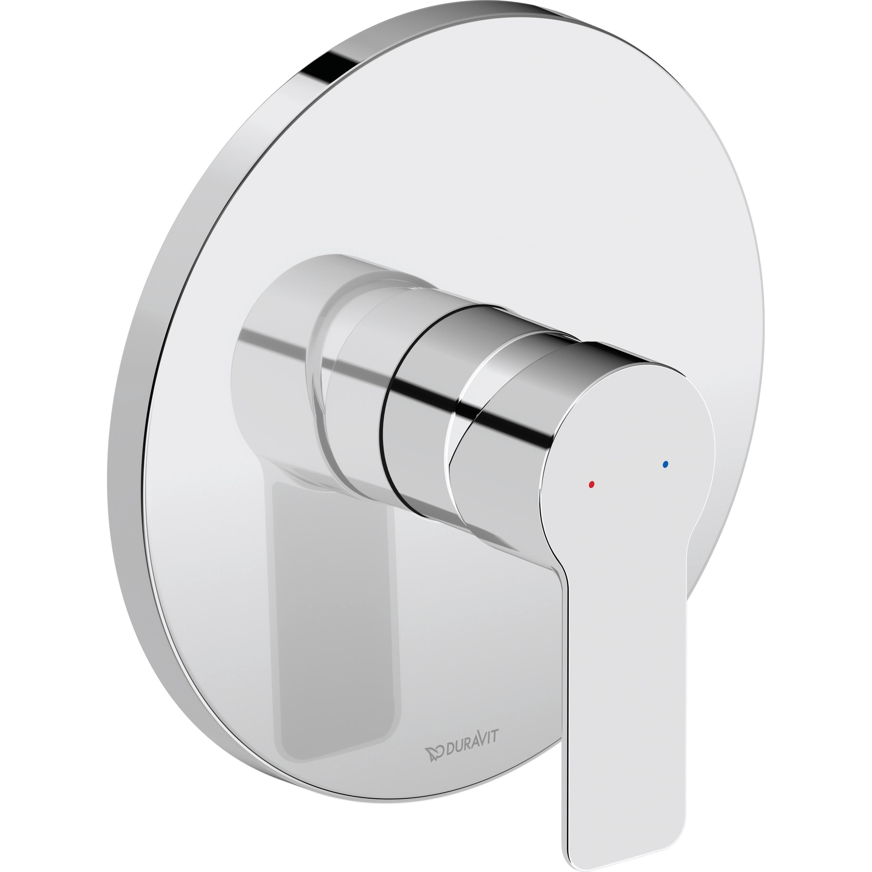 Duravit, Badarmatur, D-Code Einhebel-Brausemischer Unterputz, 1 Verbraucher