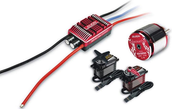 Actual product image Align T-Rex 650X Dominator Flybarless Electric Helicopter 12S Combo