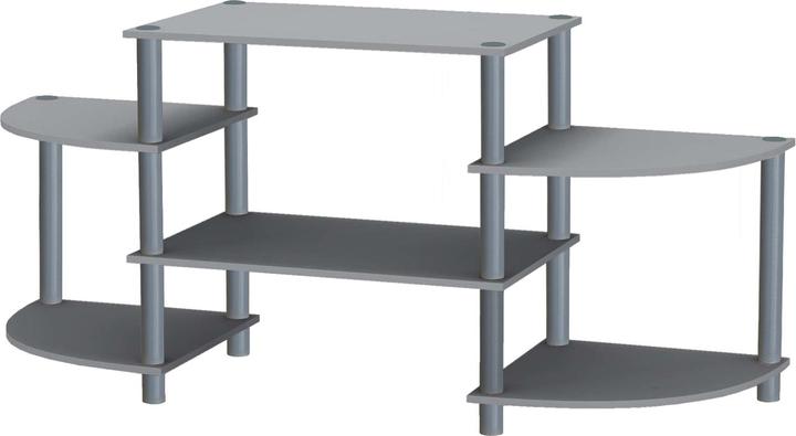 Produktbild HTI-Living Regal Stack mit 6 Ablageflächen Beton (128 x 40 x 58 cm)