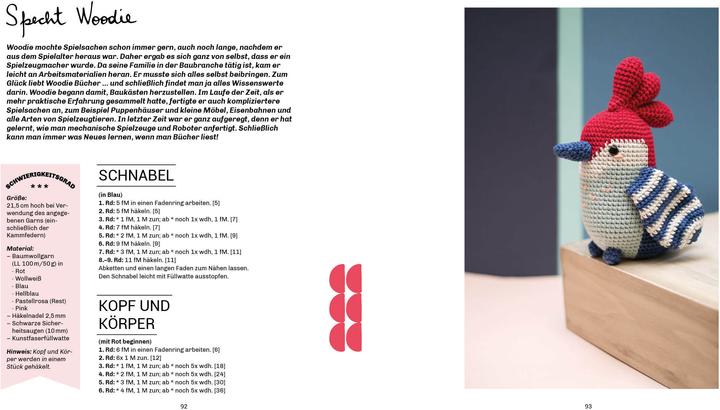 Actual product image Pica Pau – Die grosse Häkelfreunde-Sammlung (German, Yan thigh, 2025)