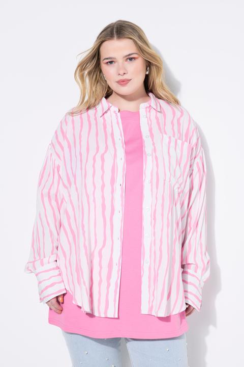 Produktbild Studio Untold Hemdbluse, oversized, Streifen (54)