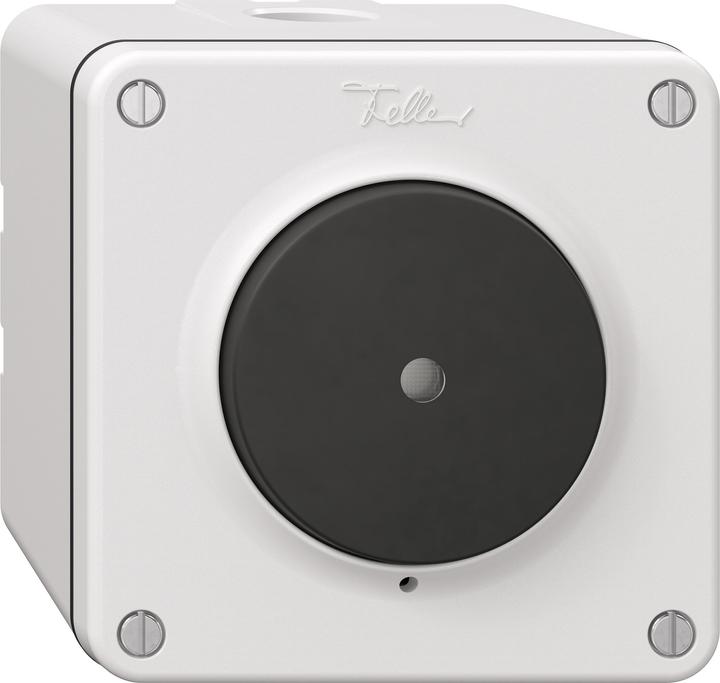 Actual product image Feller Button LED yellow frontal