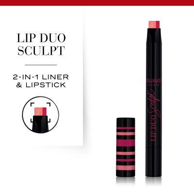 Thumbnail - Bourjois, Lippenstift + Lipgloss, Lip Duo Sculpt #003-grenade-in (03)