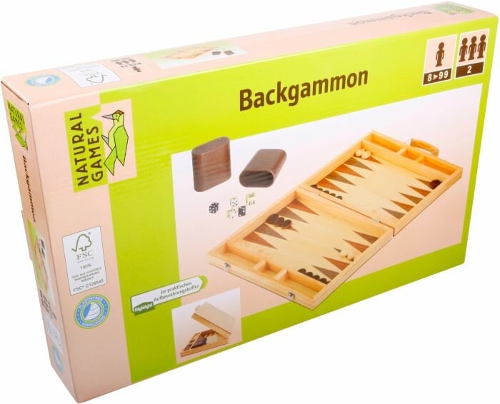 Produktbild Hoffmann Backgammon Deluxe aus (Deutsch)