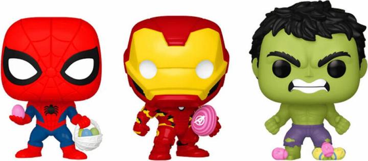 Image du produit Funko Marvel pack 3 figurines Pocket POP! vinyle SM/IM/H 4 cm