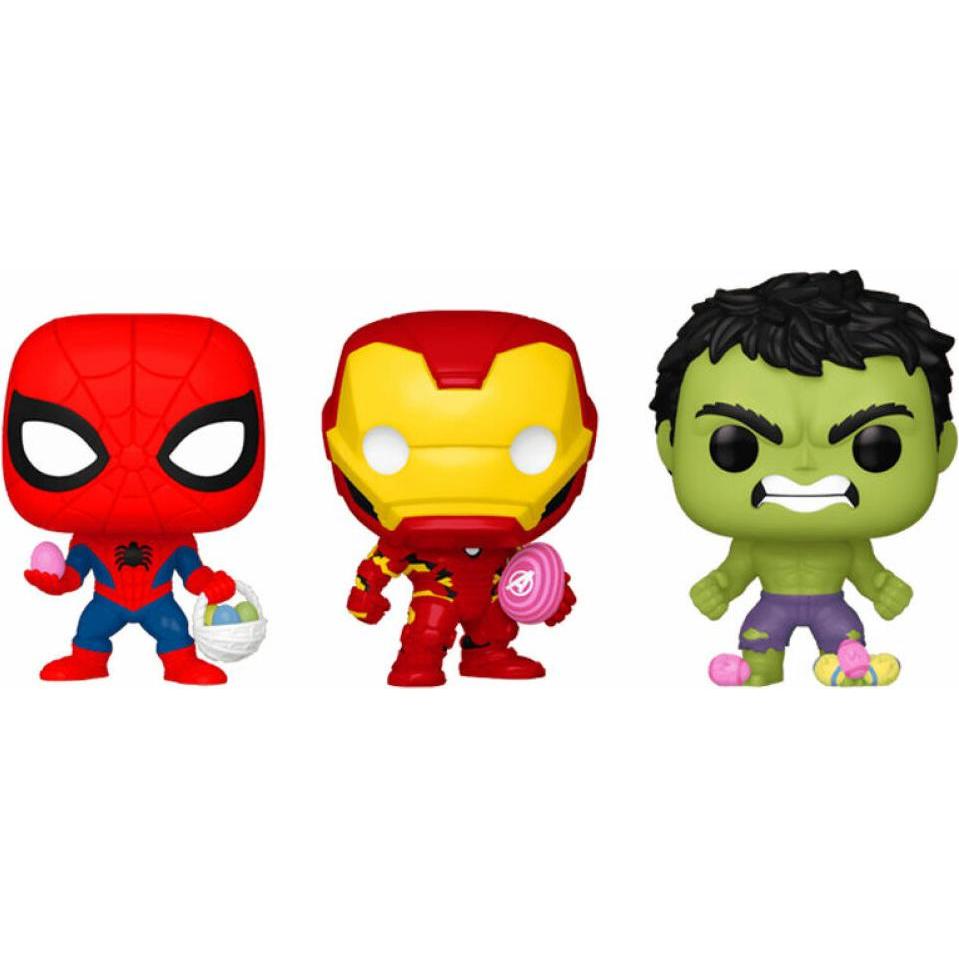 Thumbnail - Funko Marvel pack 3 figurines Pocket POP! Vinyl SM/IM/H 4 cm