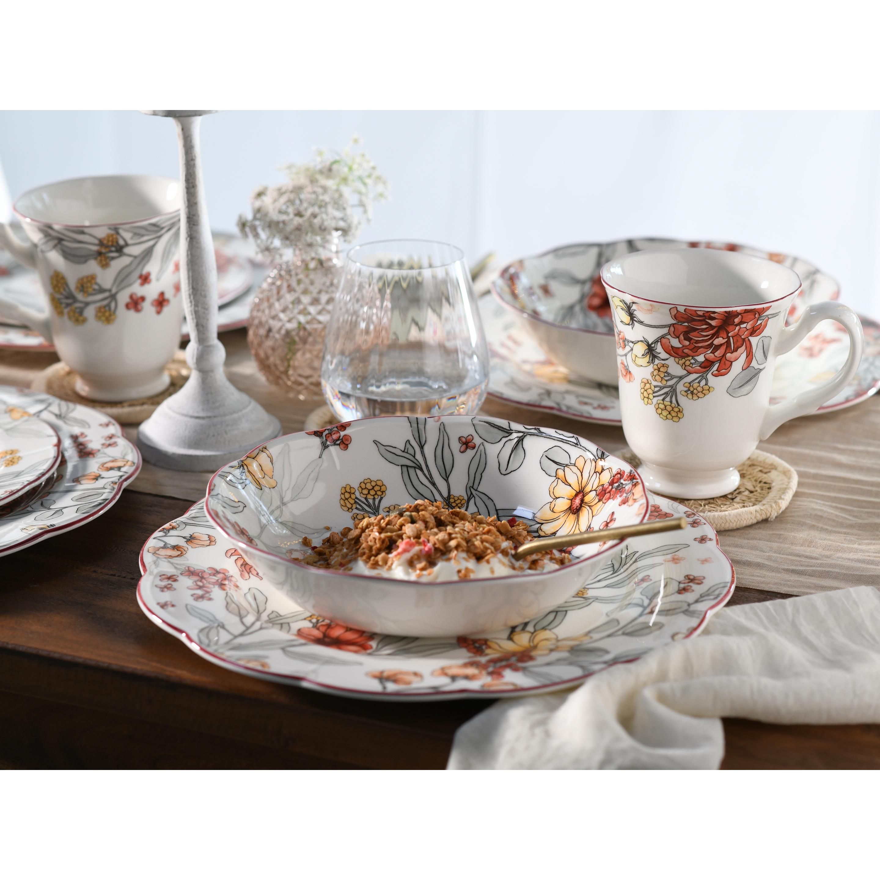 Thumbnail - CreaTable, Geschirrset, Fiore (16 Stück)