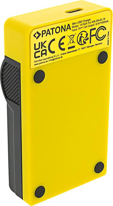 Actual product image Patona Micro USB charger (Camera battery charger)