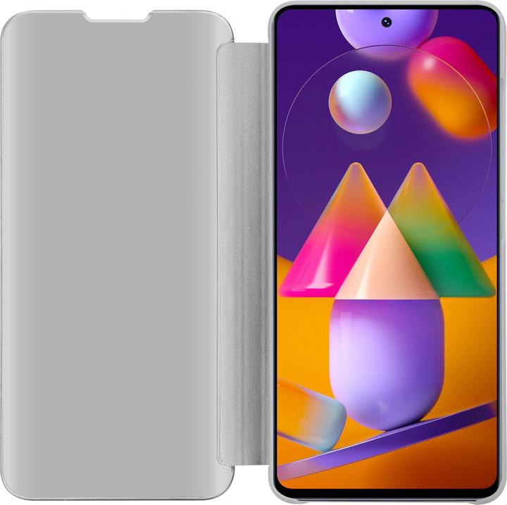 Actual product image Cadorabo Book Smart View Mirror Cover (Samsung Galaxy M31s)