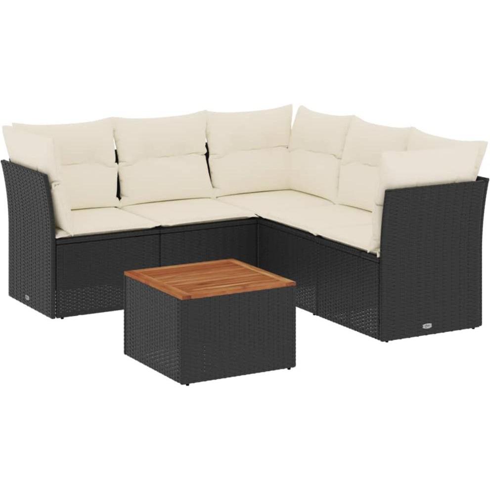 VidaXL, Gartenlounge, 10-tlg. Garten-Lounge-Set mit Kissen