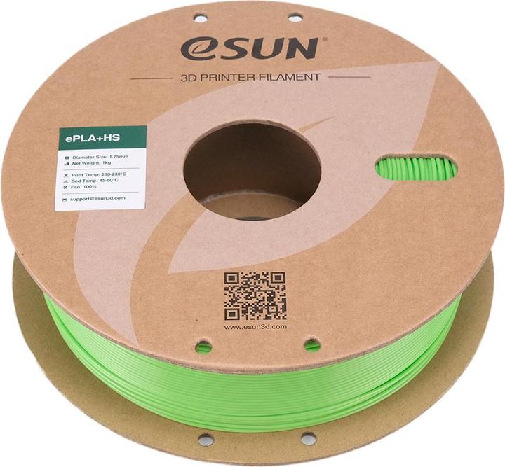 Produktbild eSUN EPLA+HS 1,75mm PEAK GREEN 1kg (PLA+, 1.75 mm, 1000 g, Grün)