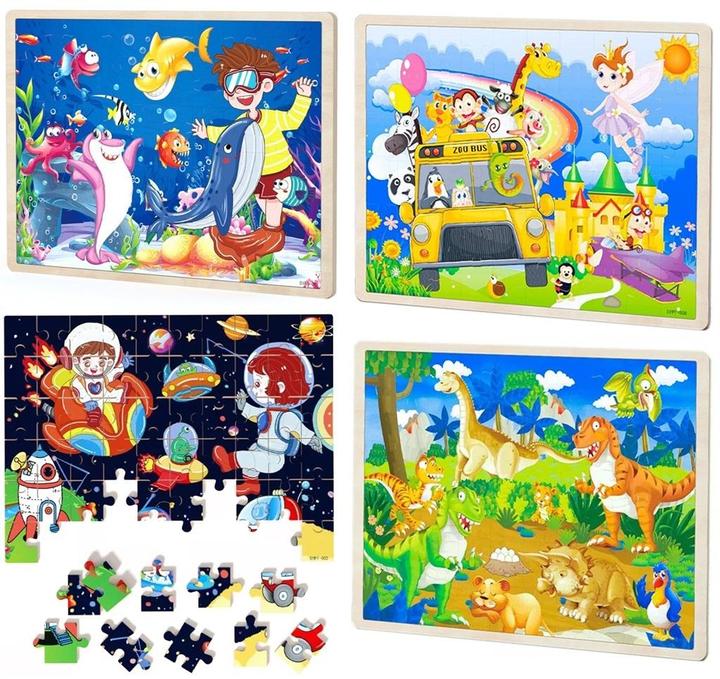 Trifox Holzpuzzle MIX