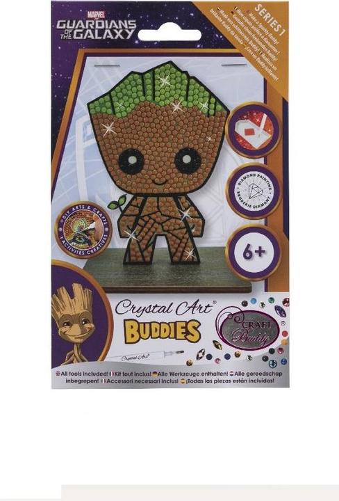 Produktbild Craft Buddy Groot, Crystal Art Figur ca. 11x8cm