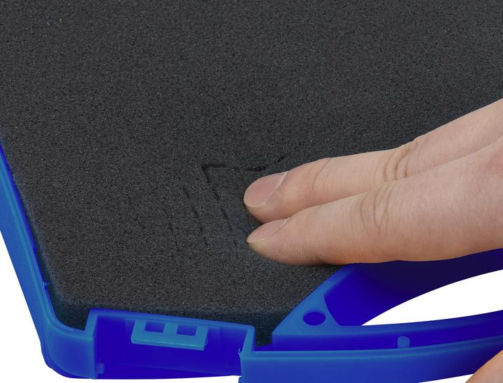 Actual product image Toolcraft TO-7565046 Universal tool case, unequipped (L x W x H) 240 x 200