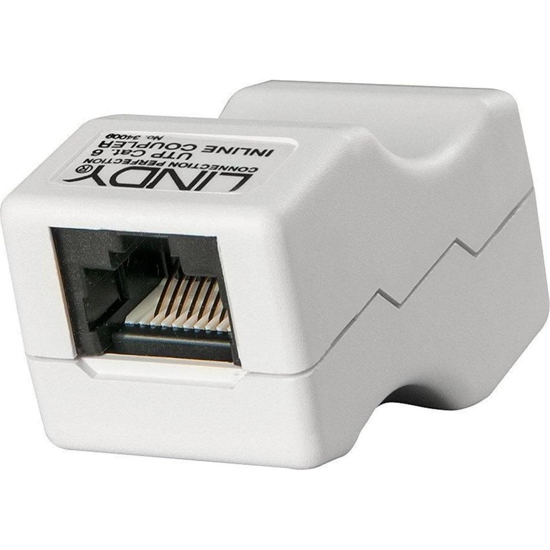 Lindy Netzwerkkabel (RJ45, RJ45 (1x)), Netzwerkadapter, Grau