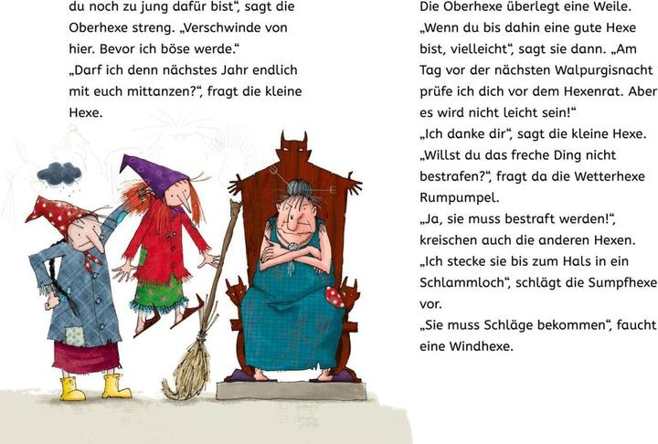 Actual product image Kleine Lesehelden: Die kleine Hexe (German, Judith Ruyters, Otfried Preussler, Thorsten Saleina, Winnie Gebhardt, 2022)