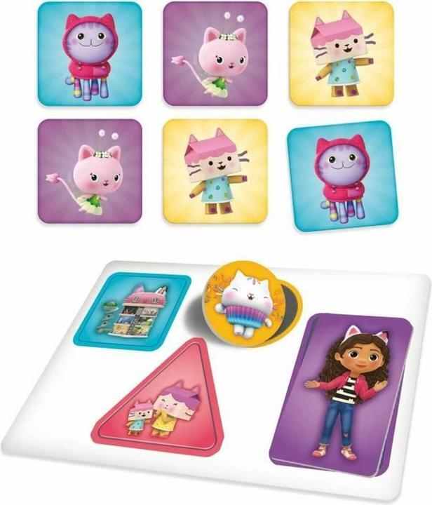 Immagine prodotto Lisciani La Super Scrivania Della Casa Delle Bambole Di Gabby Edugames (Francese)