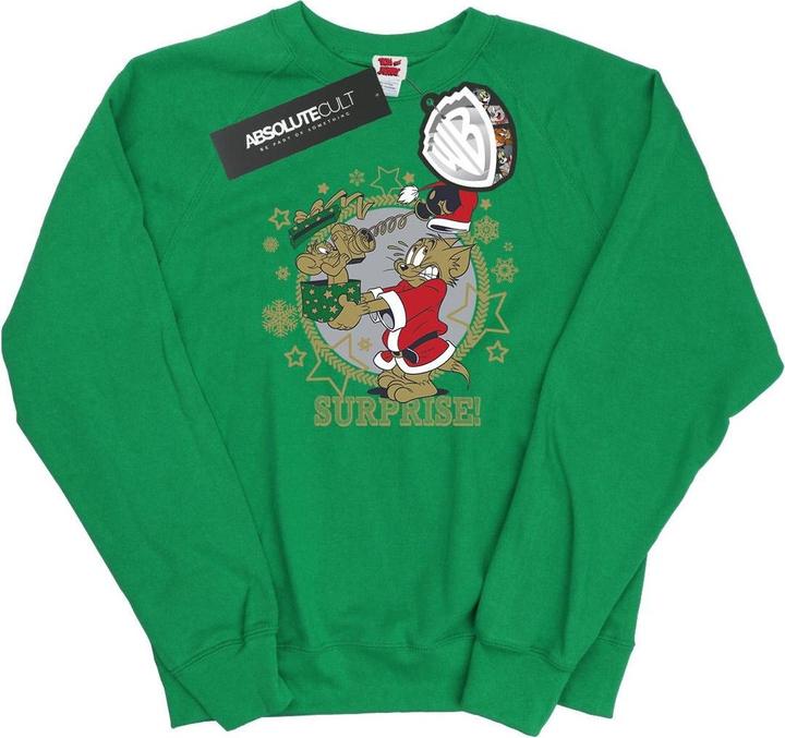 Immagine prodotto Tom & Jerry Christmas Surprise Felpa Donna (XL)