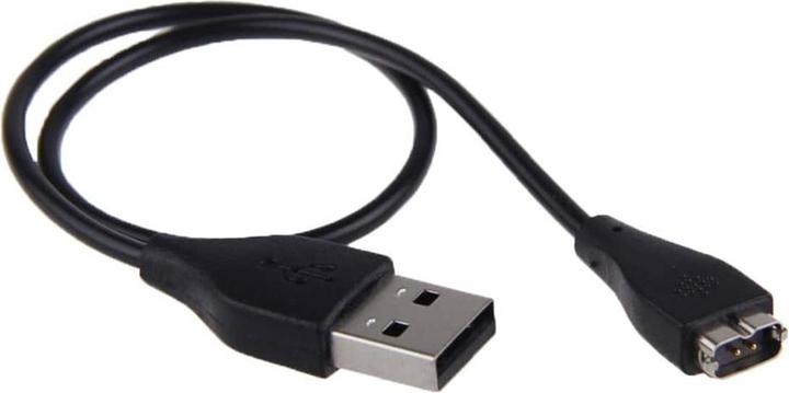 Actual product image JTI Fitbit Charge HR compatible USB charging cable (28 cm) - Black