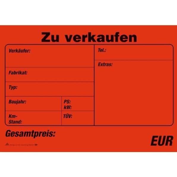 Rnk 25 RNK-Verlag 586 Kfz-Kaufverträge (23354366)