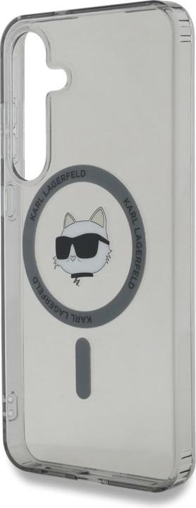 Image du produit Karl Lagerfeld Etui Button Choupette Head Printed Logo MagSafe Samsung Galaxy S25 Plus czarny (Samsung Galaxy S25)