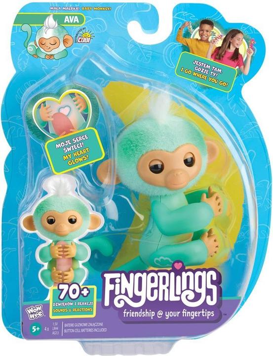 Produktbild Cobi FINGERLINGS 3116 Affe Grün/Blau - Ava