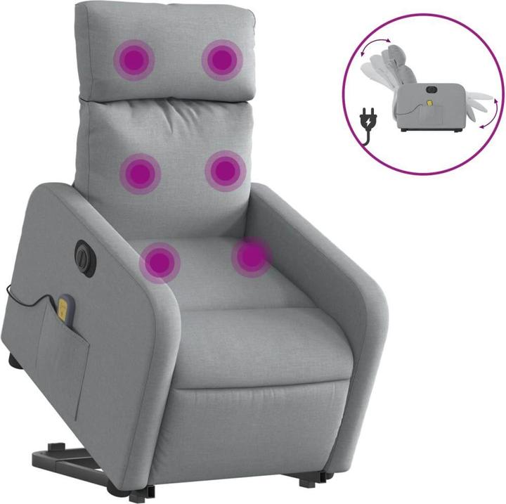 Image du produit vidaXL Massagesessel mit Aufstehhilfe