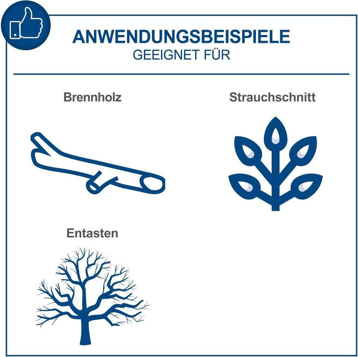 Produktbild Scheppach Akku-Kettensäge 20V BC-TCS200-X 8Zoll (Akku Kettensäge)