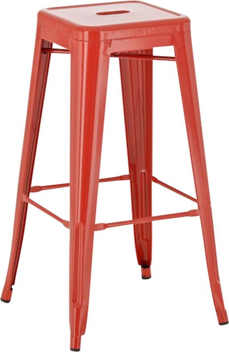 Produktbild CLP 2er Set Barhocker Joshua, rot