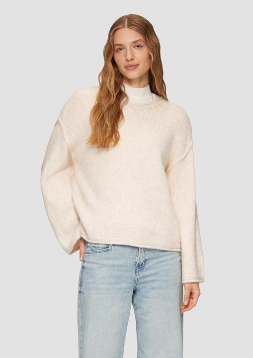 Immagine prodotto s.Oliver Strickpullover Strickpullover mit weiten Ärmeln im Relaxed Fit (46)