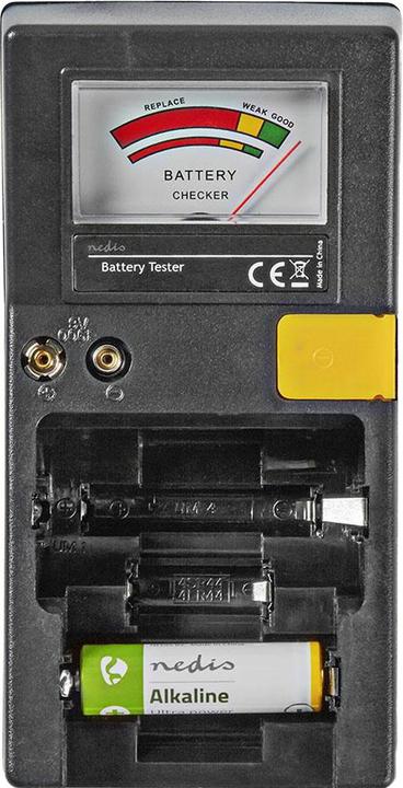 Actual product image Nedis Battery tester