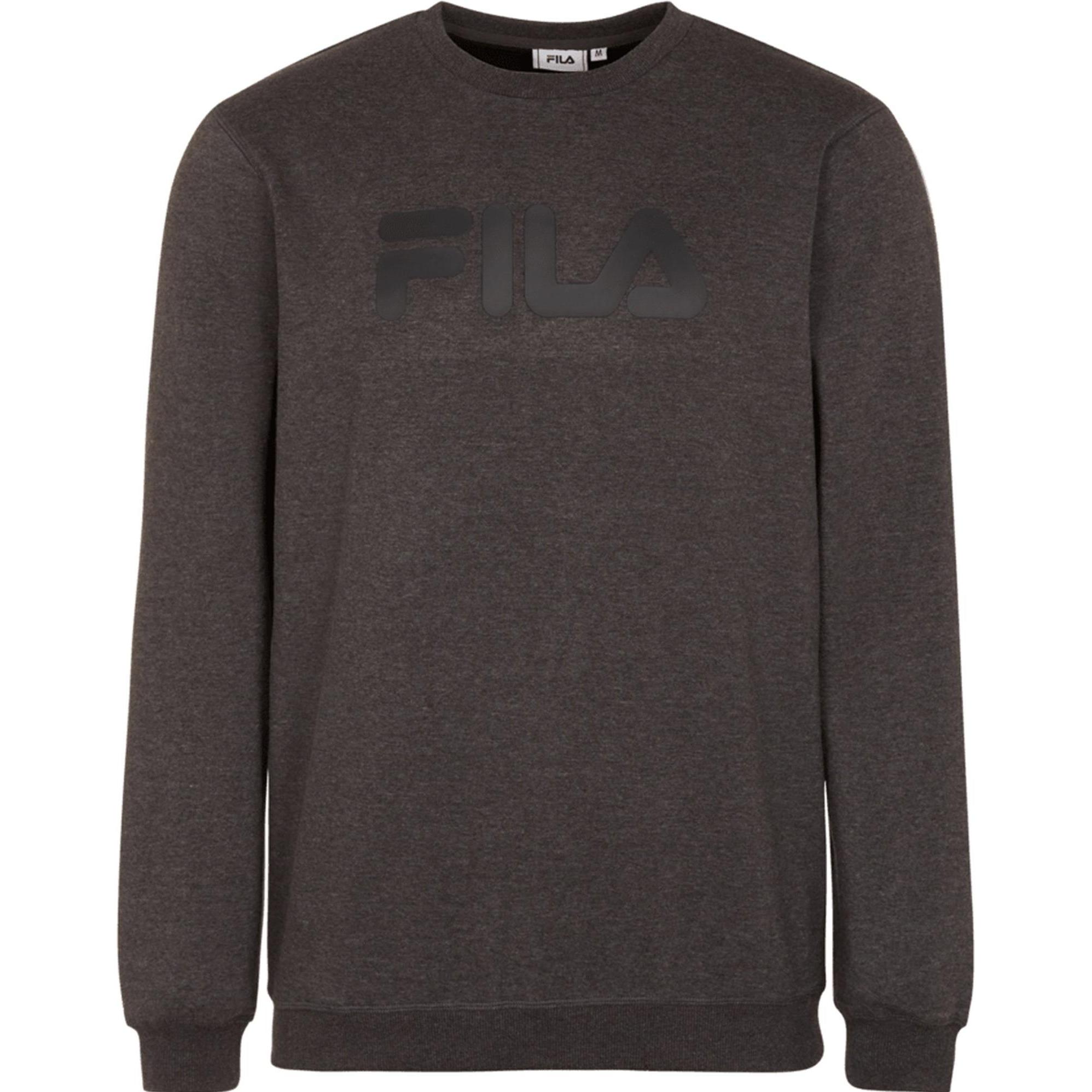FILA, Herren, Pullover, Sweatshirt Casual Bequem sitzend BARBIAN crew sweat, Grau, (XS)