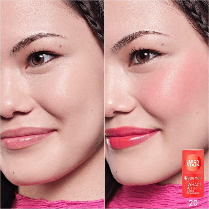 Image du produit essence WHAT A TINT! lip & cheek tint encre joues et lèvres (20 Pamplemousse Bliss)
