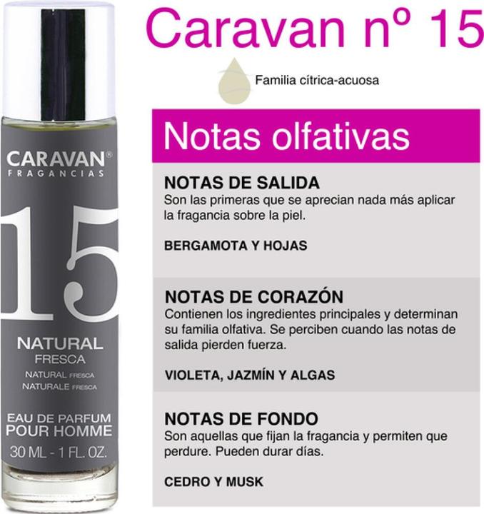 Immagine prodotto Caravan PROFUMO DA UOMO Nº15 30ML (Eau de parfum, 30 ml)