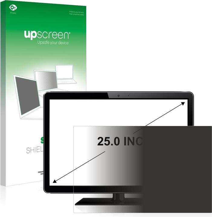 upscreen Spy Shield Filtre Anti-Espion (25", 16 : 10)