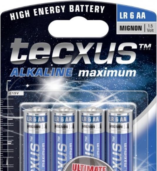 Image du produit Tecxus Alcaline maximum (4 pcs, AA, 2700 mAh)