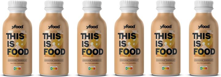 YFood Salted Caramel (Salted Caramel, 6 x)