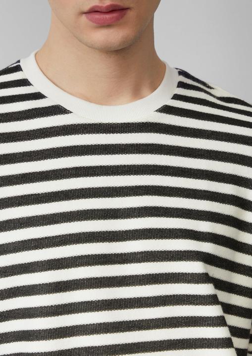 Produktbild S.Oliver T-Shirt Gestreiftes T-Shirt aus Sweat-Material (XXL)