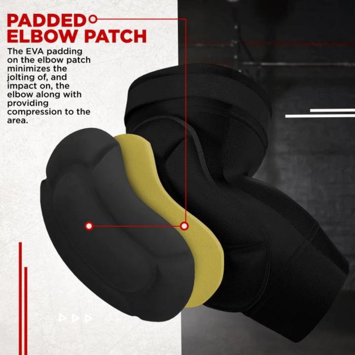 Produktbild Rdx Ellenbogenschutz aus Schaumstoff Schwarz/Schwarz-XL (XL)