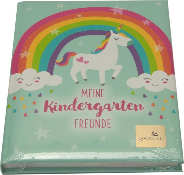 Produktbild Goldbuch Kindergartenfreundebuch Einhorn Regenbogen (2021)