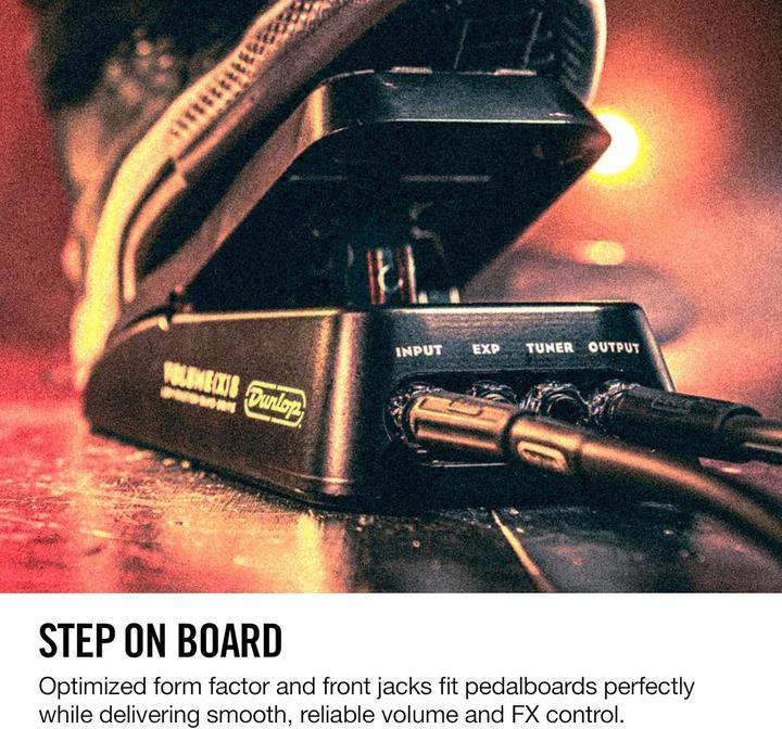 Produktbild Dunlop DVP5 Volume (X) 8 Low Friction Band-Drive volume- en expressiepedaal (Gitarre)