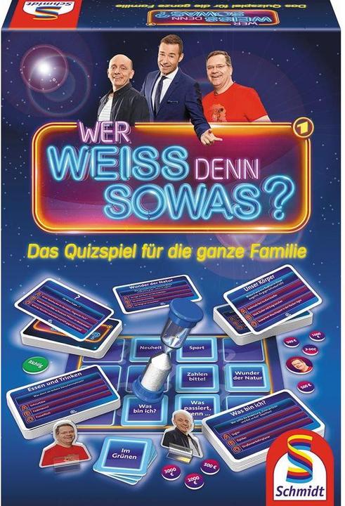 Actual product image Schmidt Spiele Who knows? (German)