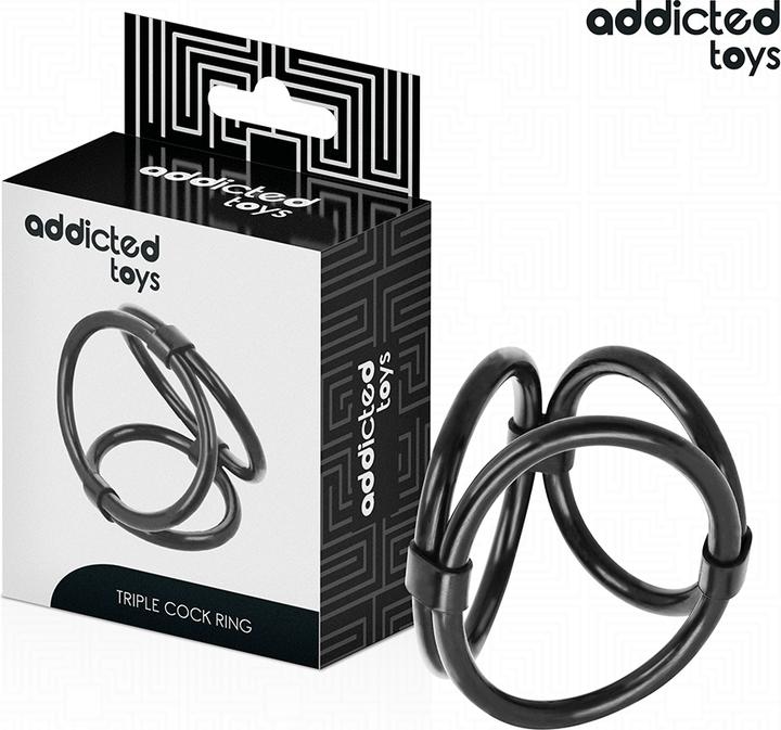 Actual product image Addicted toys - Dreifach-Penisring (6 cm)