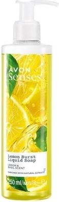 Actual product image Avon Liquid soap with the scent of lemon and basil (Liquid Soap) 250 ml (Liquid soap, 250 ml)