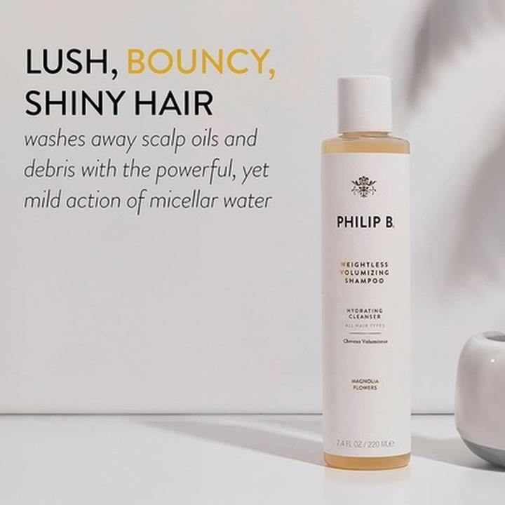 Actual product image Philip B. Philip B - Weightless Volumising Shampoo 220 ml (Liquid shampoo, 220 ml)